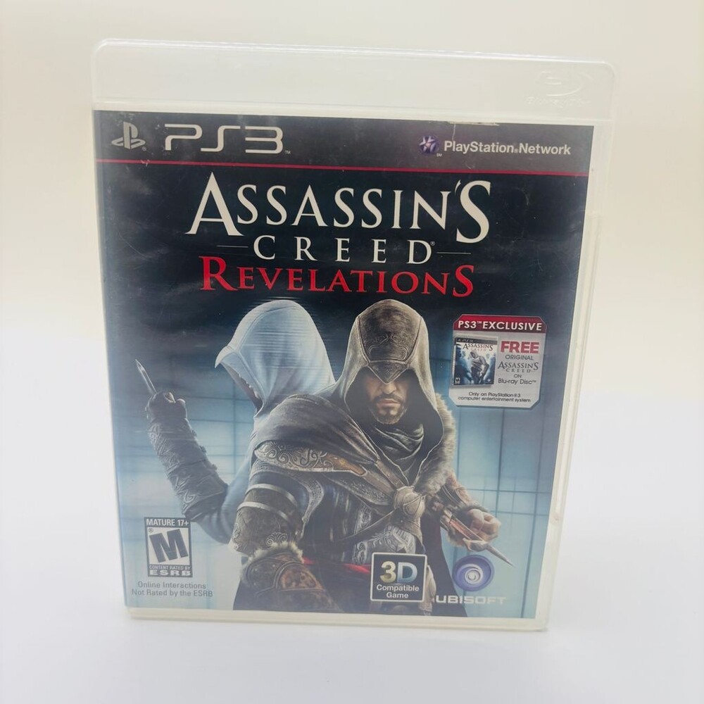 Assassin's Creed Revelations PS3 (Sony PlayStation 3, 2011) No Manual